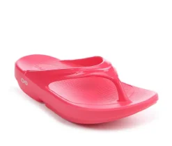Online Oofos Women's Oolala Thong Sandals