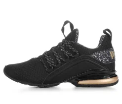 Discount Puma Women's Axelion Leopard Sneakers