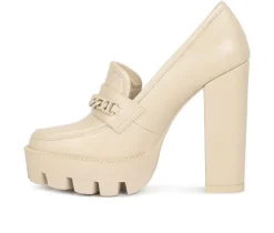 Outlet Rag & Co Women's Corinne Heeled Loafers