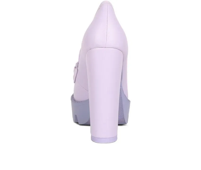 New Rag & Co Women's Corinne Heeled Loafers