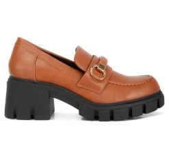 Clearance Rag & Co Women's Evangeline Lugged Loafers