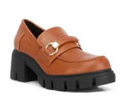 Clearance Rag & Co Women's Evangeline Lugged Loafers