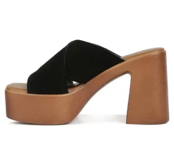 Rag & Co Women's Matrix Platform Heeled Sandals