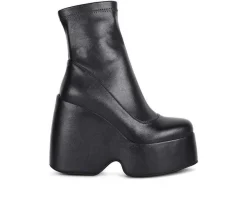Best Rag & Co Women's Purnell Wedge Platform Booties