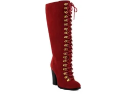 Hot Rag & Co Women's Sleet-Slay Lace Up Knee High Boots