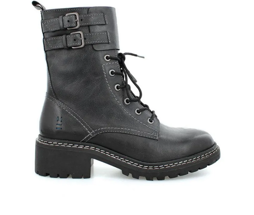 Discount ROAN by BED STU Women's Noelia Mid-Calf Combat Boots