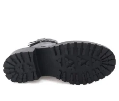 Discount ROAN by BED STU Women's Noelia Mid-Calf Combat Boots