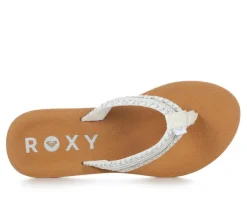 Best Roxy Women's Tidepool Bling Flip-Flops