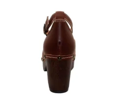 Outlet SBICCA Women's Donerail Block Heel Clogs