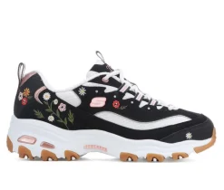 Hot Skechers Women's 150553 Dlites Floral Sneakers