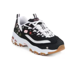 Hot Skechers Women's 150553 Dlites Floral Sneakers