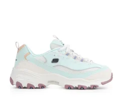 New Skechers Women's 150555 Dlites Suede Sneakers