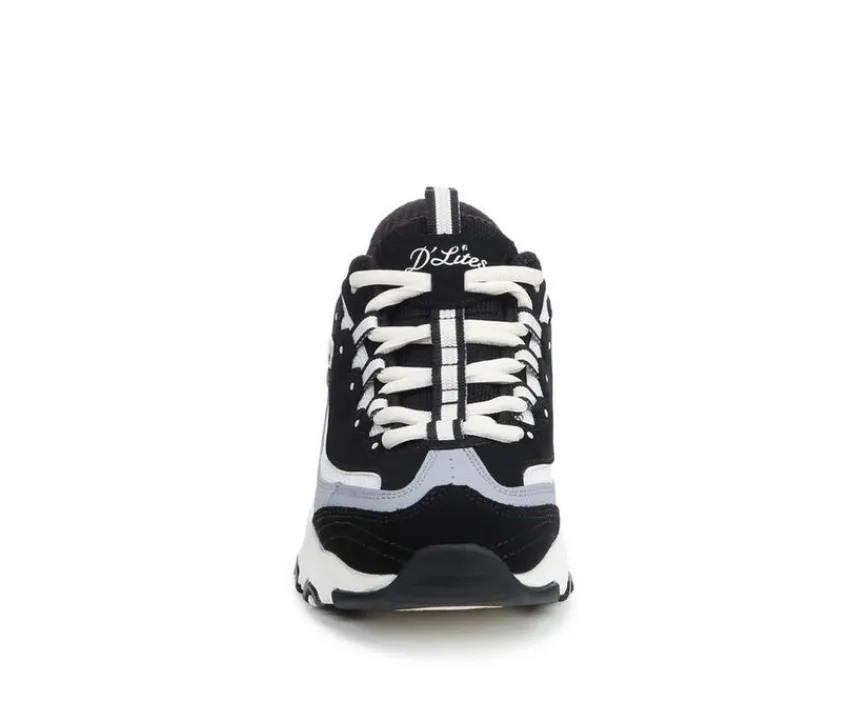 Skechers Women's 150537 Dlites Smooth Slip In Sneakers