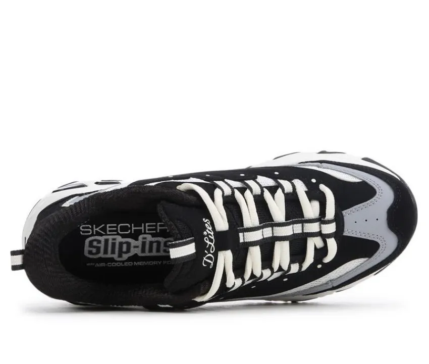 Skechers Women's 150537 Dlites Smooth Slip In Sneakers