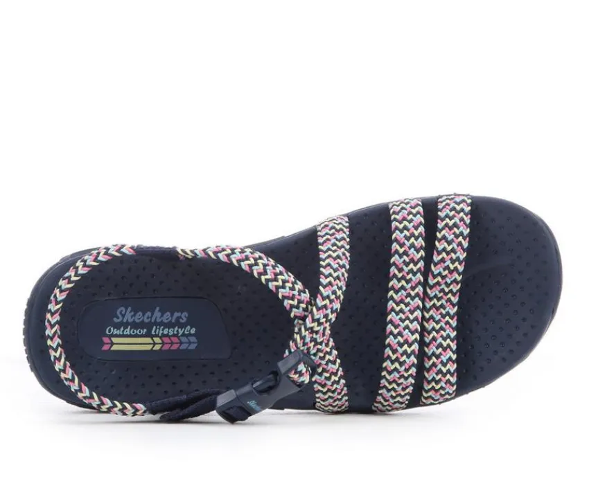 Online Skechers Women's Reggae Adore 163598 Outdoor Sandals