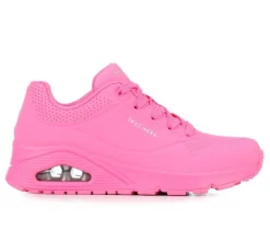 Clearance Skechers Street Women's Uno Stand On Air 73690 Wedge Sneakers