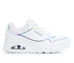 Clearance Skechers Street Women's Uno Electric Lines 155168 Casual Sneakers