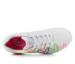 Skechers Street Women's Uno Highlight Love 177981 Wedge Sneakers