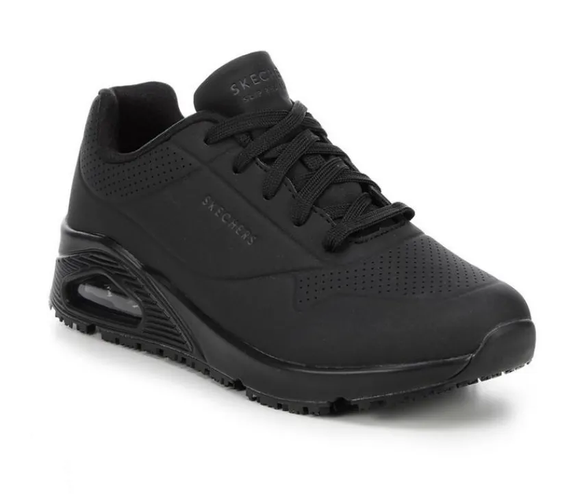 Clearance Skechers Work Women's 108021 Uno Slip Resistant Slip Resistant Shoes