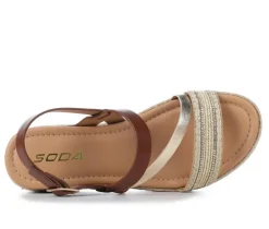 Online Soda Women's Aaron Wedges