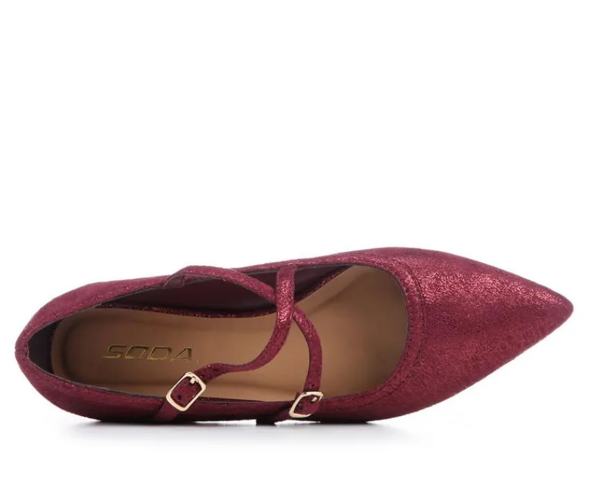 Discount Soda Women's Beatrix Flats
