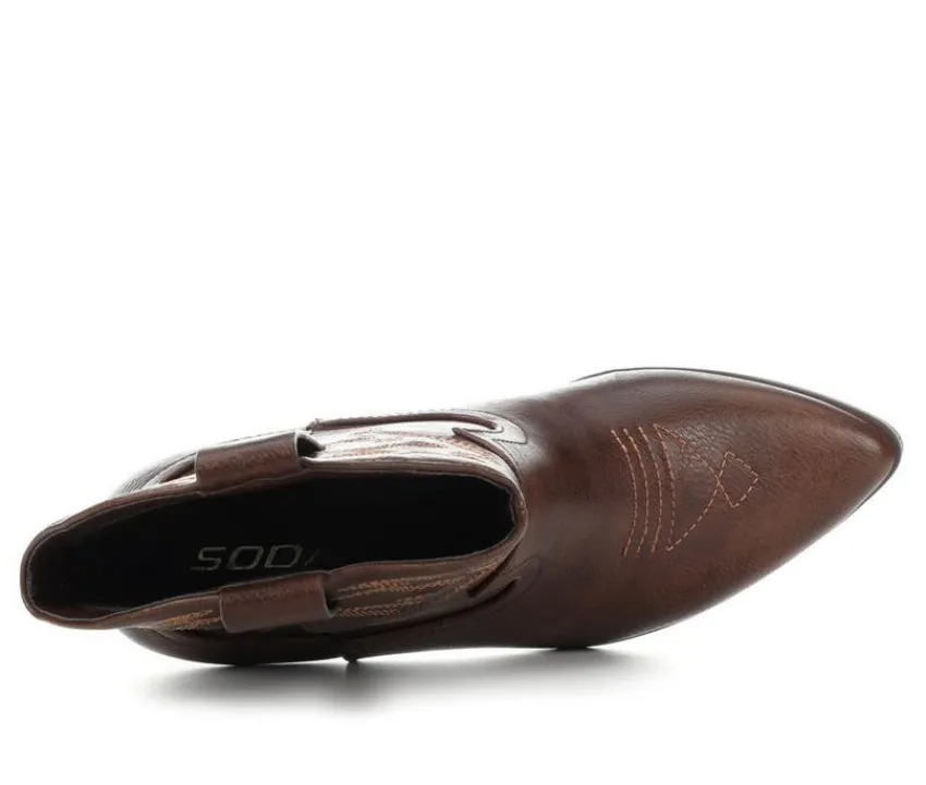 Sale Soda Women's Blazing-S Western Boots