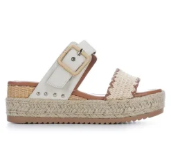 Best Soda Women's Sail-S Wedge Sandals