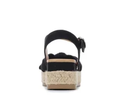 Outlet Soda Women's Tye Espadrille Wedges