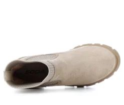 Outlet Soda Women's Zordy Heeled Chelsea Boots