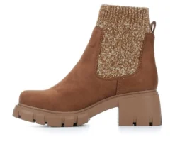 Sale Soda Women's Zordy Heeled Chelsea Boots