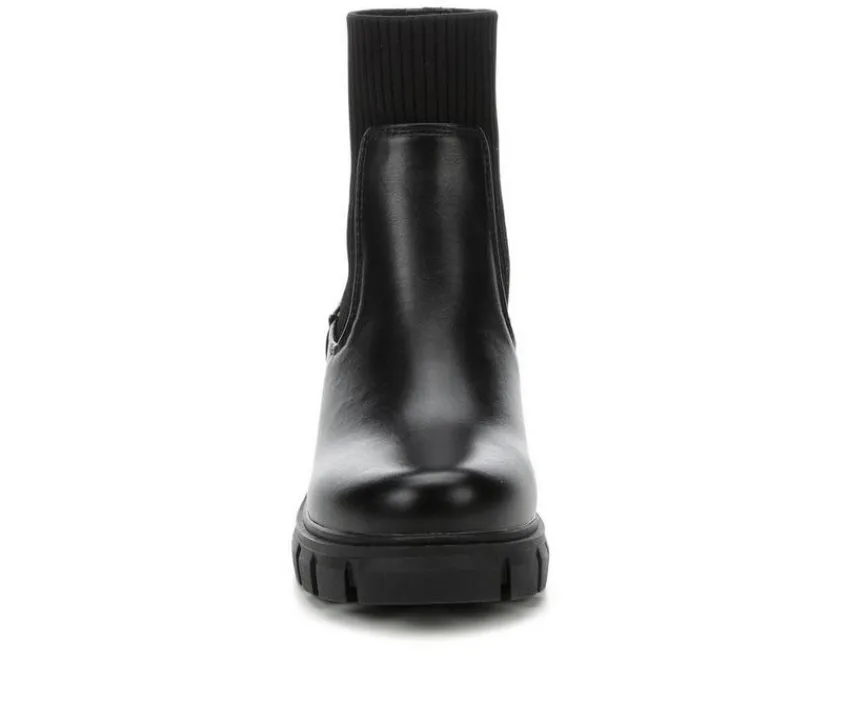 Discount Soda Women's Zordy Heeled Chelsea Boots