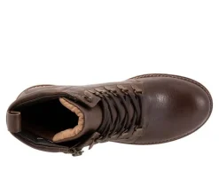 Clearance Softwalk Women's Everett Lace Up Combat Boots