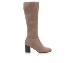 Online Solanz Women's Classic Knee High Boots