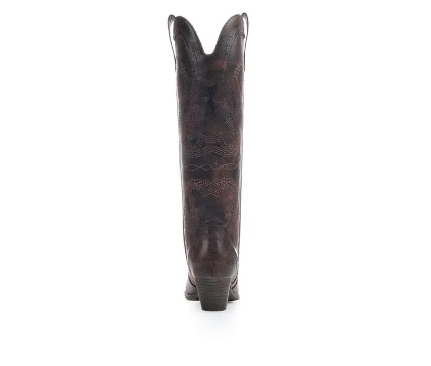 Online Sugar Women's Two-Step Knee-High Western Boots