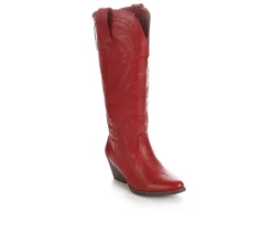 Hot Sugar Women's Two-Step Knee-High Western Boots