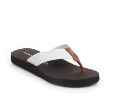 New Tommy Hilfiger Women's Crinle Flip-Flops