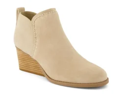 Online TOMS Women's Kaia Wedge Booties