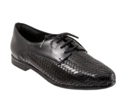 Sale Trotters Women's Lizzie Herringbone Oxfords