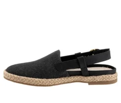 Best Trotters Women's Paisley Espadrille Slingback Loafers