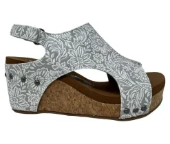 New Very G Women's Isabella Tooled 2 Wedges