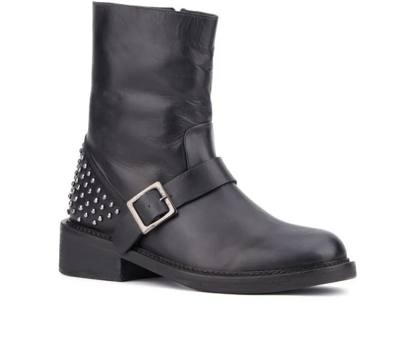 Discount Vintage Foundry Co Women's Wenona Moto Boots