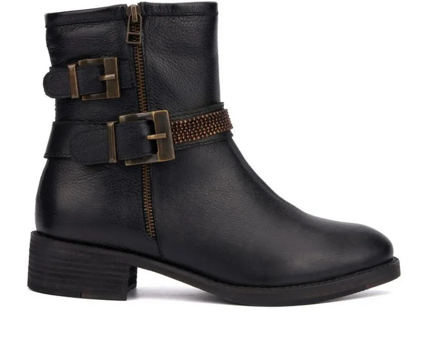 Clearance Vintage Foundry Co Women's Castle Moto Booties
