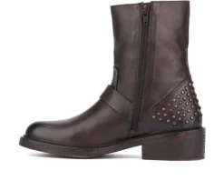 Best Vintage Foundry Co Women's Wenona Moto Boots