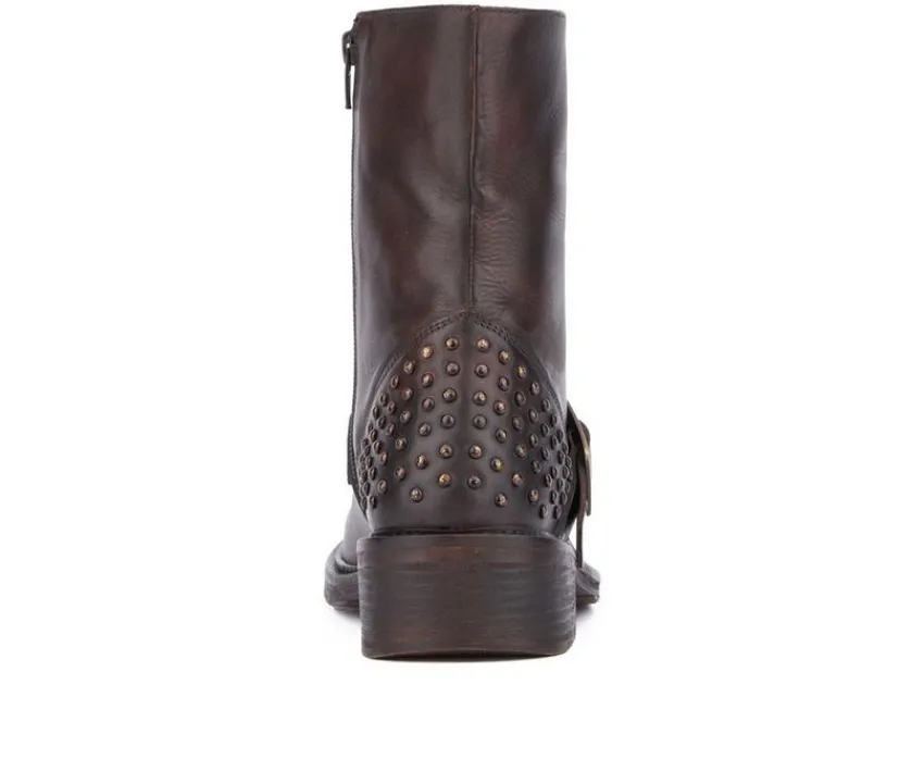 Best Vintage Foundry Co Women's Wenona Moto Boots