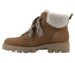 Hot White Mountain Women's Gloving Lace Up Winter Booties