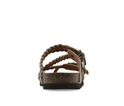 Best White Mountain Women's Haziest Footbed Sandals