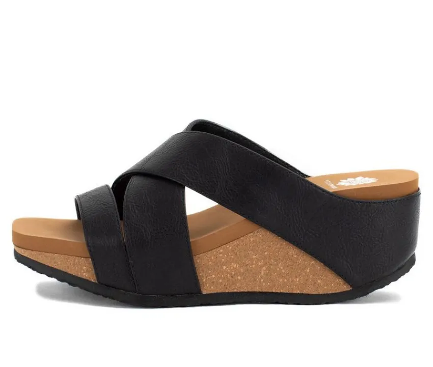 Best Yellow Box Women's Chela Wedge Sandals