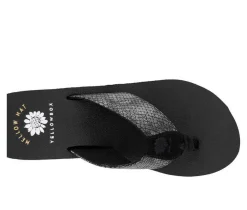 Best Yellow Box Women's Chellie Wedge Flip-Flops