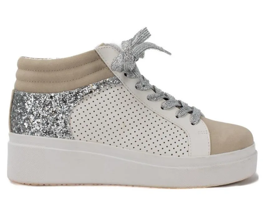 Discount Yellow Box Women's Espaloma High Top Fashion Sneakers