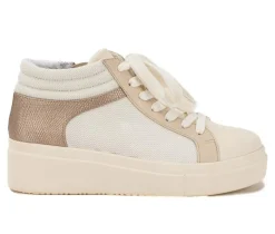 Hot Yellow Box Women's Espaloma High Top Fashion Sneakers